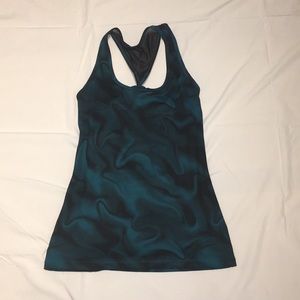 Capezio Exercise Tank With Built In Bra.